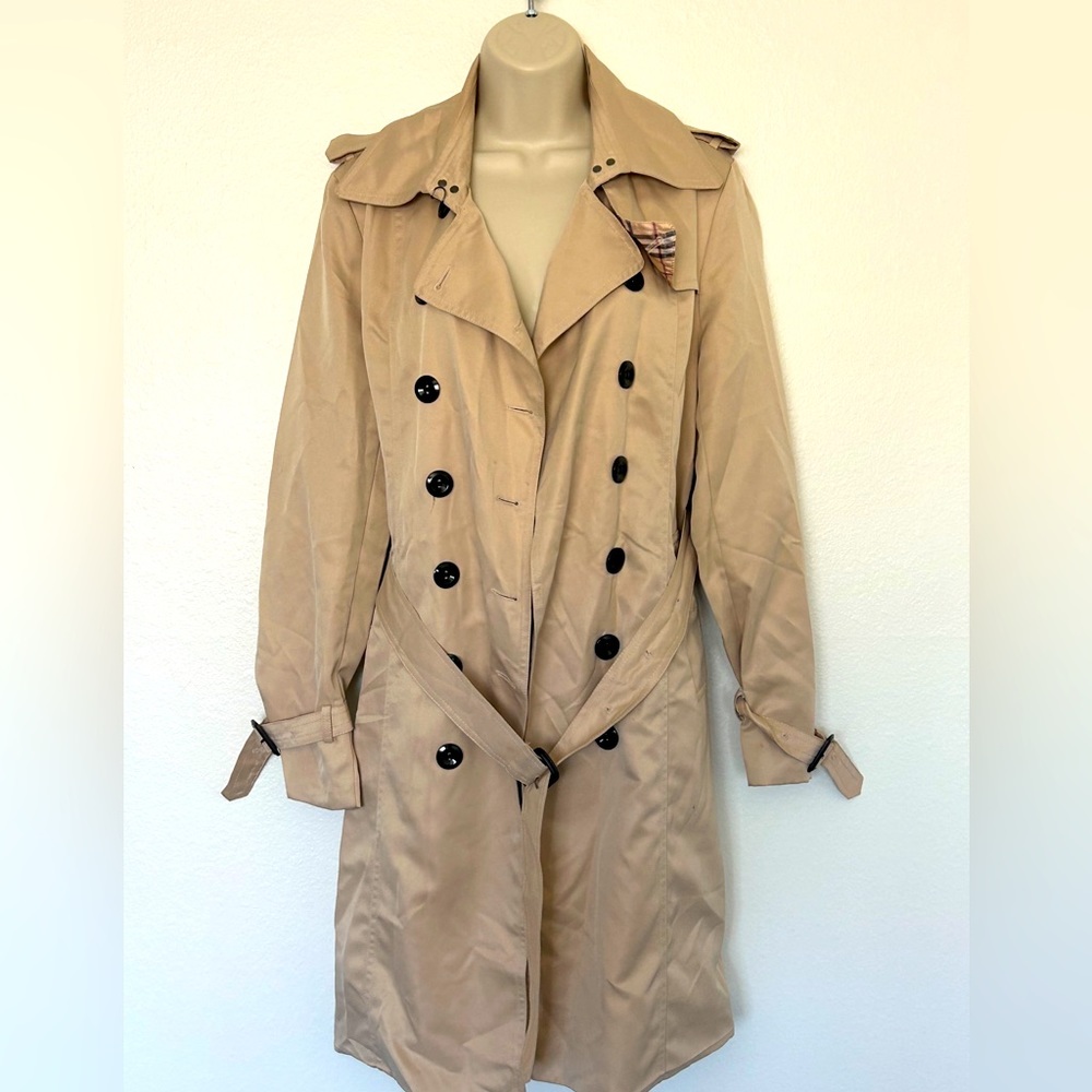 Beige Spring Trench Coat